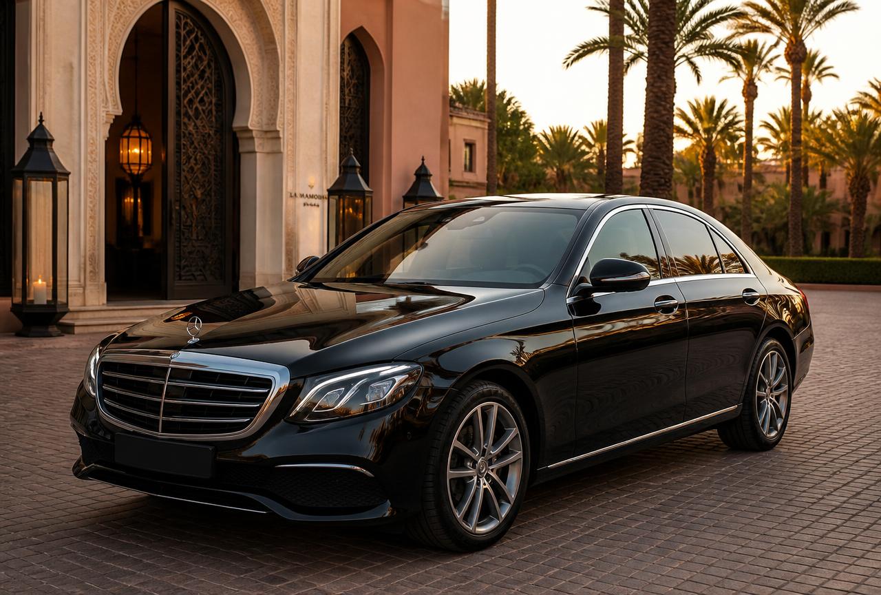 Business Class used for private transfers in Morocco
